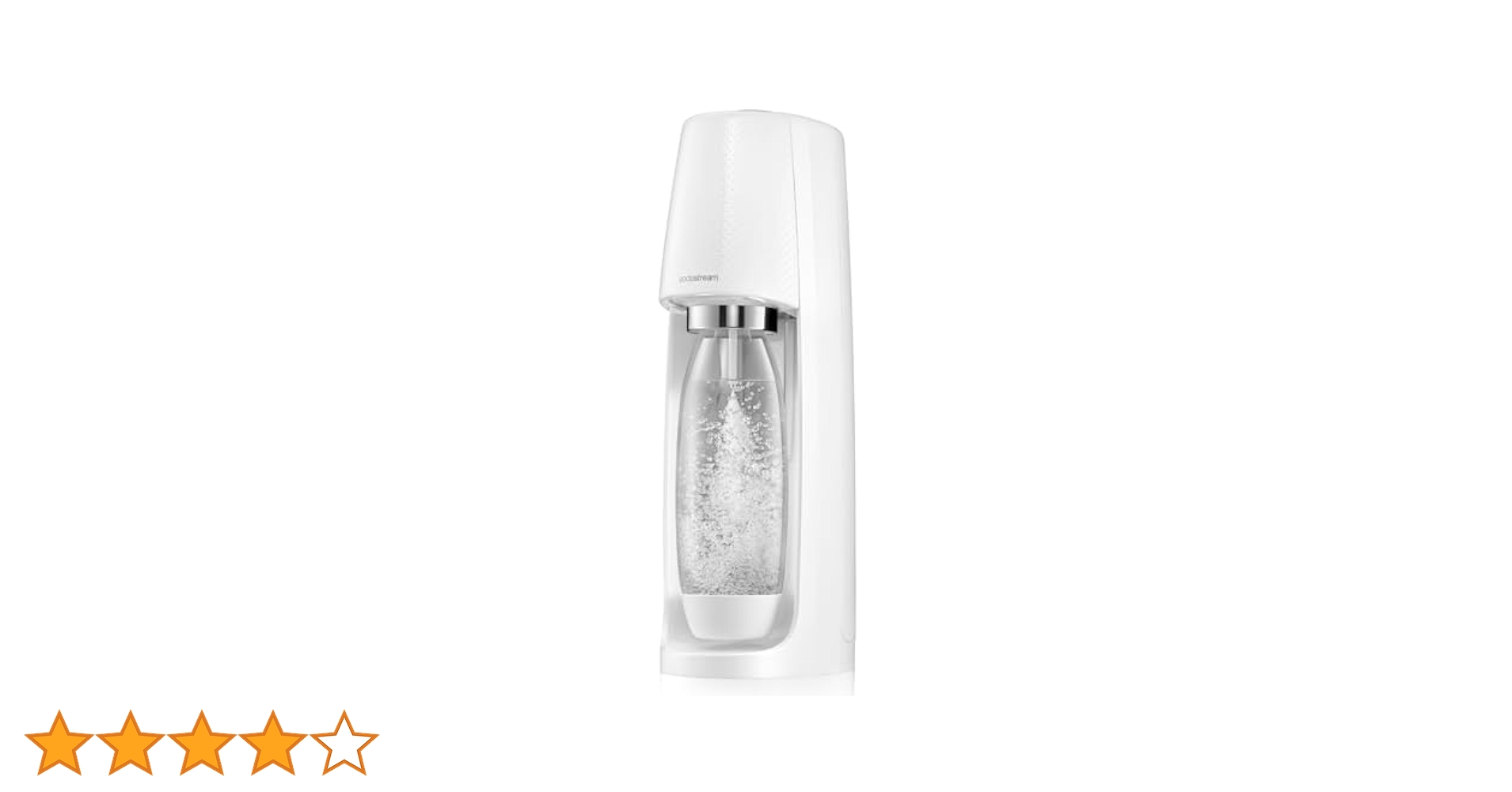 sodastream Terra スターターキット　ホワイト SodaStream Terra White Soda Machine and Sparkling Water